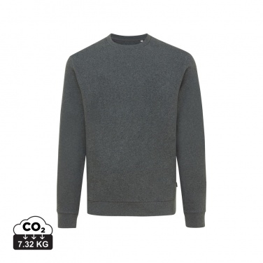 Logo trade advertising products picture of: Iqoniq Denali recycled cotton crew neck undyed